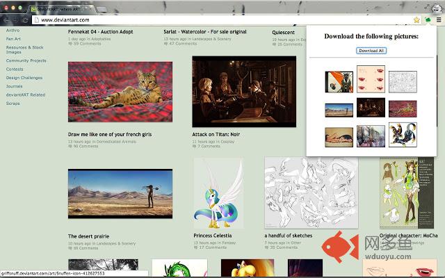 Pic Grabber插件截图