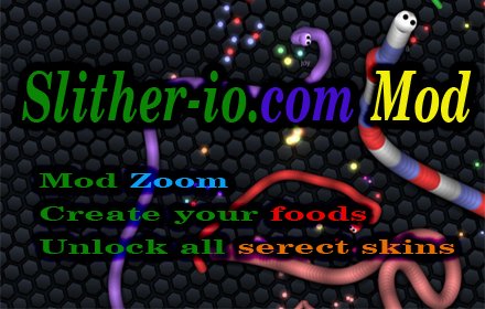 Slither.io Mods, Zoom, Unlock Skins, Bots插件截图
