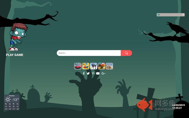 Angry Zombies - WebGL Game