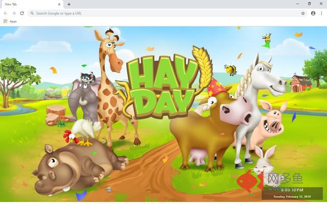 Hay Day New Tab & Wallpapers Collection