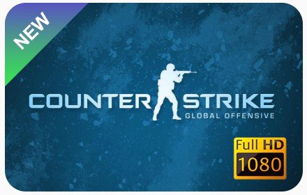 Counter Strike CS Go New Tab Theme插件截图