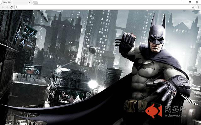 Batman New Tab Page