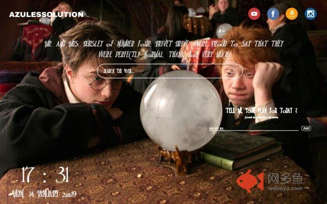 Harry Potter Wallpaper - New Tab Theme插件截图