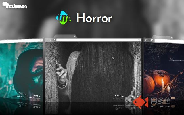 Horror Backgrounds & New Tab