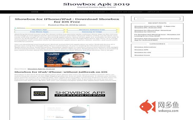 Showbox for iPad and iPhone Guide插件截图