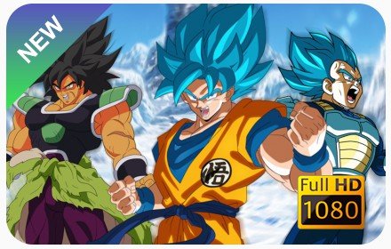 Dragon Ball Super New Tab Theme插件截图