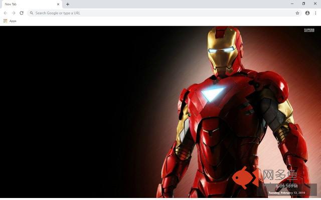Iron Man New Tab & Wallpapers Collection