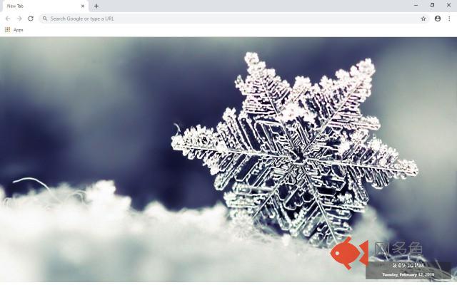 Winter Snow New Tab & Wallpapers Collection