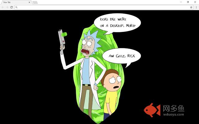 Rick And Morty New Tab & Themes