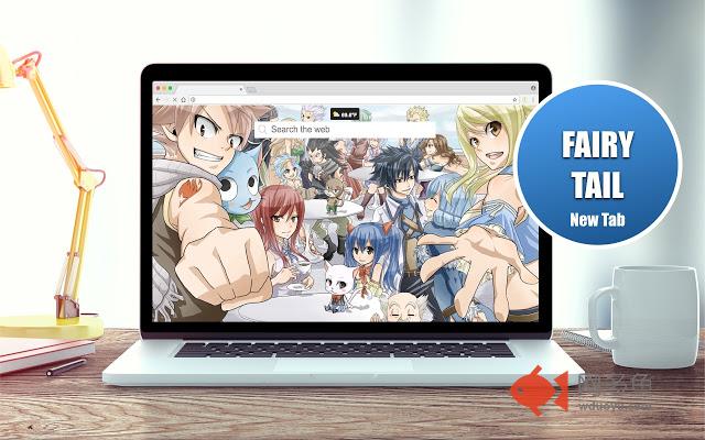 Fairy Tail Wallpaper New Tab Theme