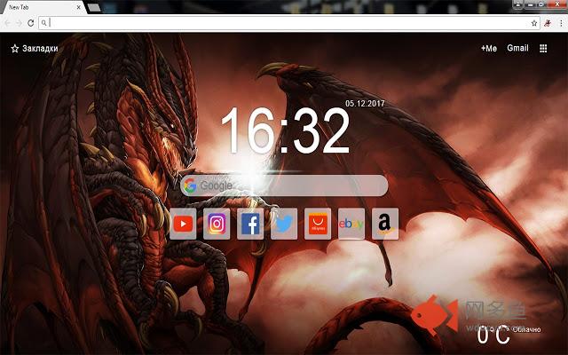Dragon - New Tab Wallpapers & Themes HD