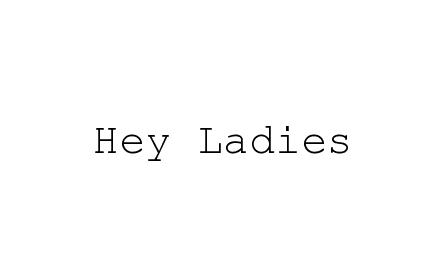 Hey Ladies插件截图