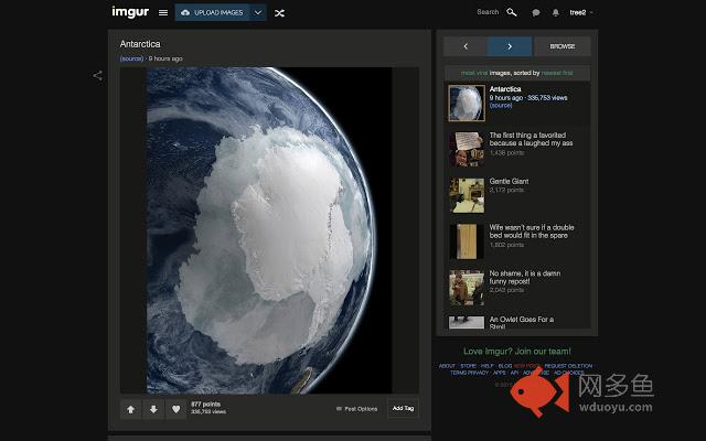 Imgur Theme插件截图