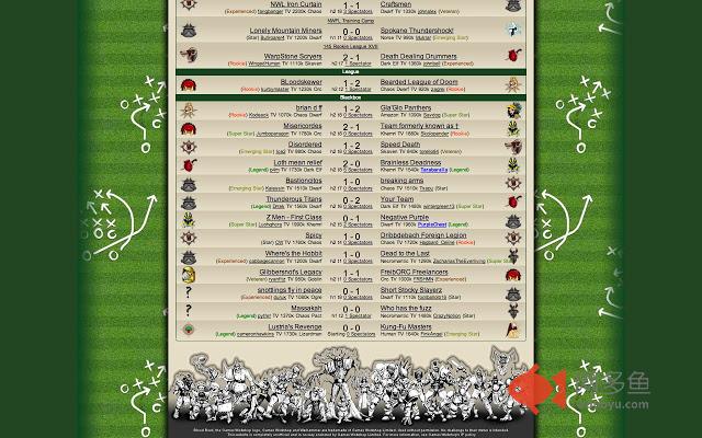 FUMBBL Gamefinder Highlighting插件截图