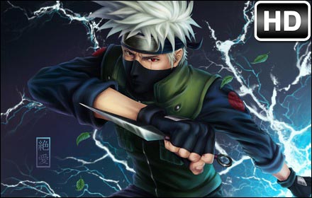 Kakashi Hatake HD Wallpaper Naruto New Tab插件截图