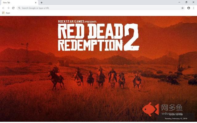 Red Dead Redemption 2 New Tab Theme