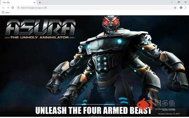 Real Steel Boxing Champions New Tab Theme