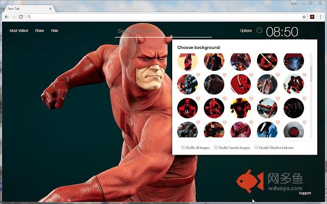 Marvel Daredevil HD Wallpaper New Tab Themes