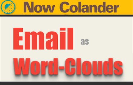 Now Colander Gmail Extension插件截图