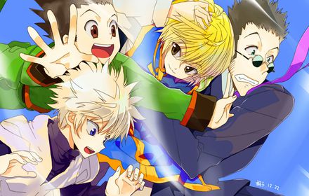 Hunter x Hunter New Tab Page插件截图