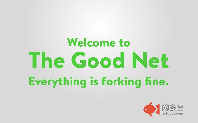 The Good Net extension