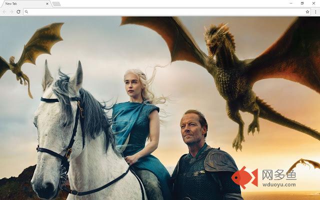 Game Of Thrones New Tab Page