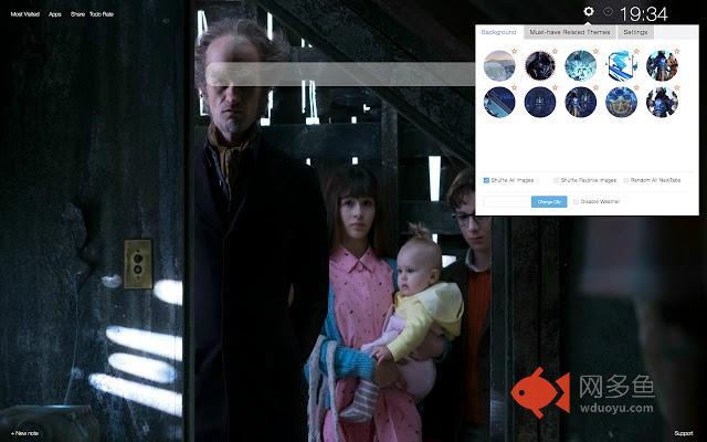 Lemony Snicket's HD Wallpapers New Tab