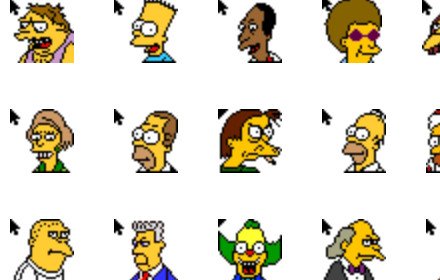 Simpsons cursors插件截图