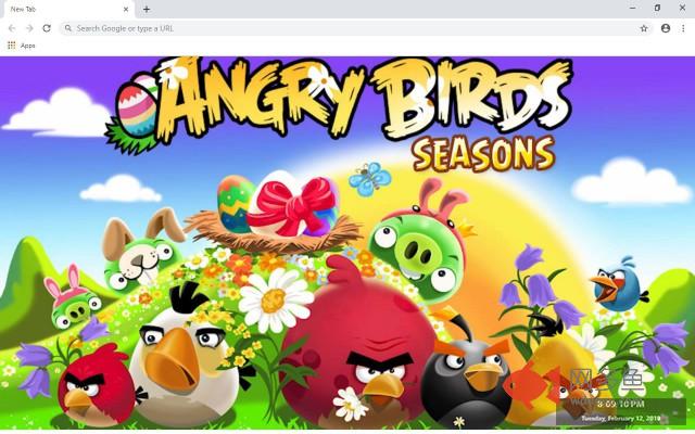 Angry Birds 2 New Tab & Wallpapers Collection