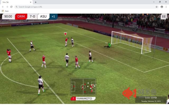 Dream League Soccer 2019 New Tab Theme