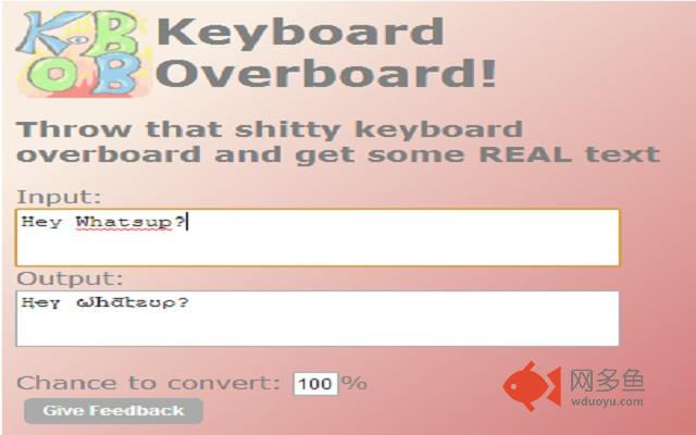 Keyboard Overboard!