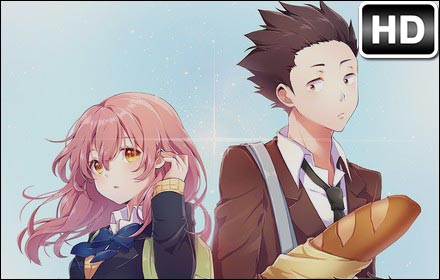 A Silent Voice Anime HD Wallpaper New Tab插件截图