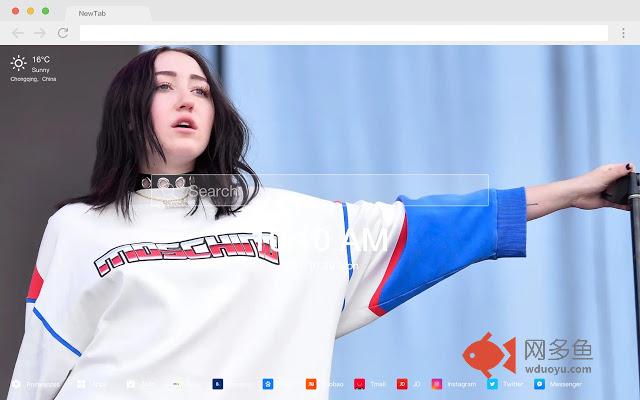 Noah Cyrus 新标签页 高清歌手 热门壁纸 主题