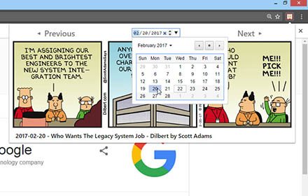 Dilbert Comic Strips插件截图