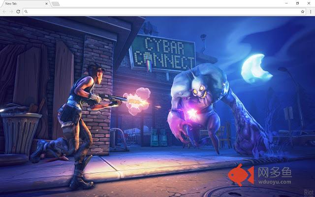 Fortnite New Tab & Themes