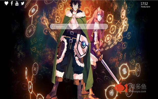 Shield Hero Anime Wallpaper New Tab
