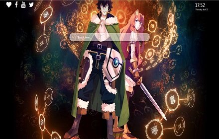 Shield Hero Anime Wallpaper New Tab插件截图