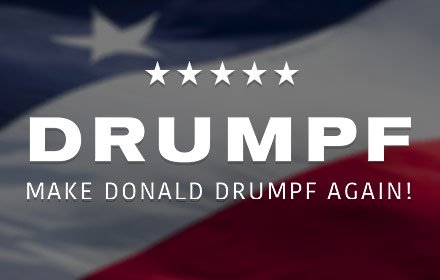 Drumpfinator插件截图
