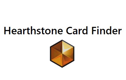 Hearthstone Card Finder插件截图