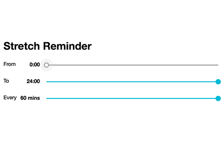 stretch reminder插件截图