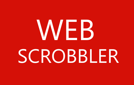 Web Scrobbler插件截图