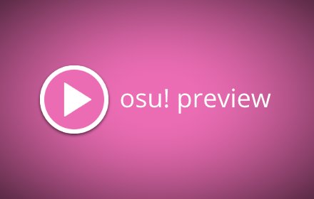 osu! preview插件截图