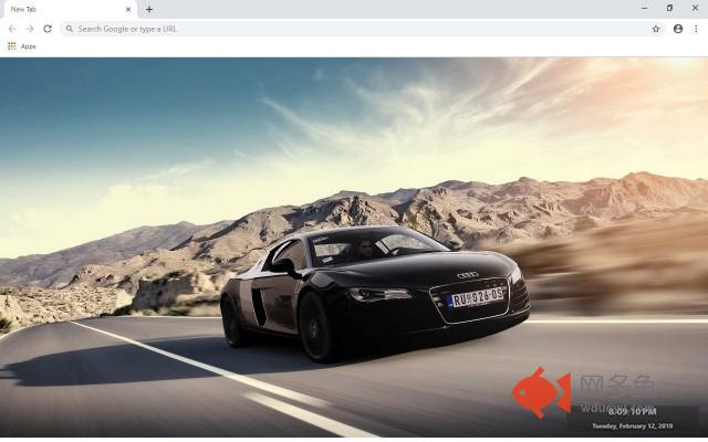 Audi R8 New Tab & Wallpapers Collection
