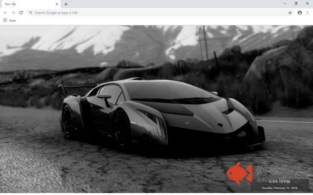 Lamborghini Veneno New Tab