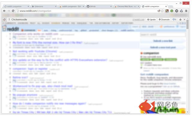 companion for reddit插件截图
