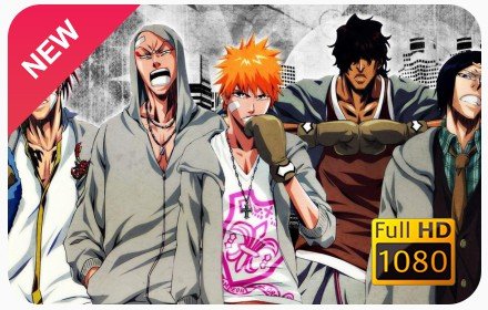 Bleach New Tab & Wallpapers Collection插件截图