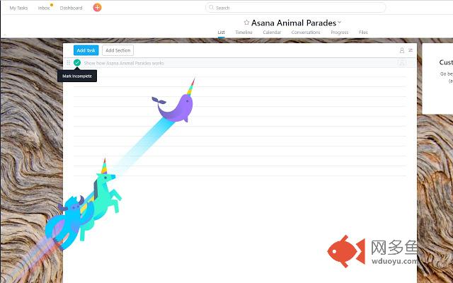 Asana Animal Parade插件截图