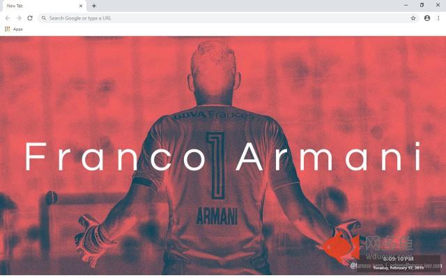 River Plate New Tab & Wallpapers Collection