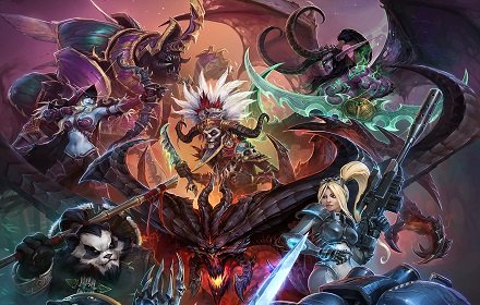 Heroes of the Storm HotS HD Wallpaper New Tab插件截图