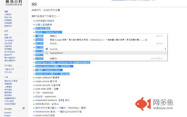 Typing Anywhere插件截图